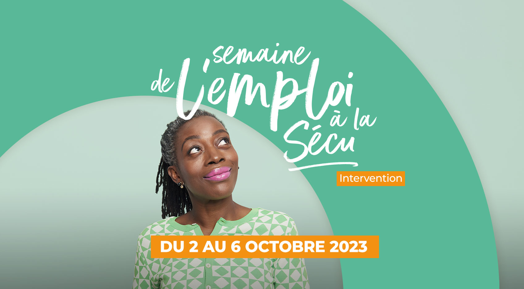 La semaine de l'emploi à la Sécu du 2 au 6 octobre 2023. Plus d'infos sur lasecurecrute.fr